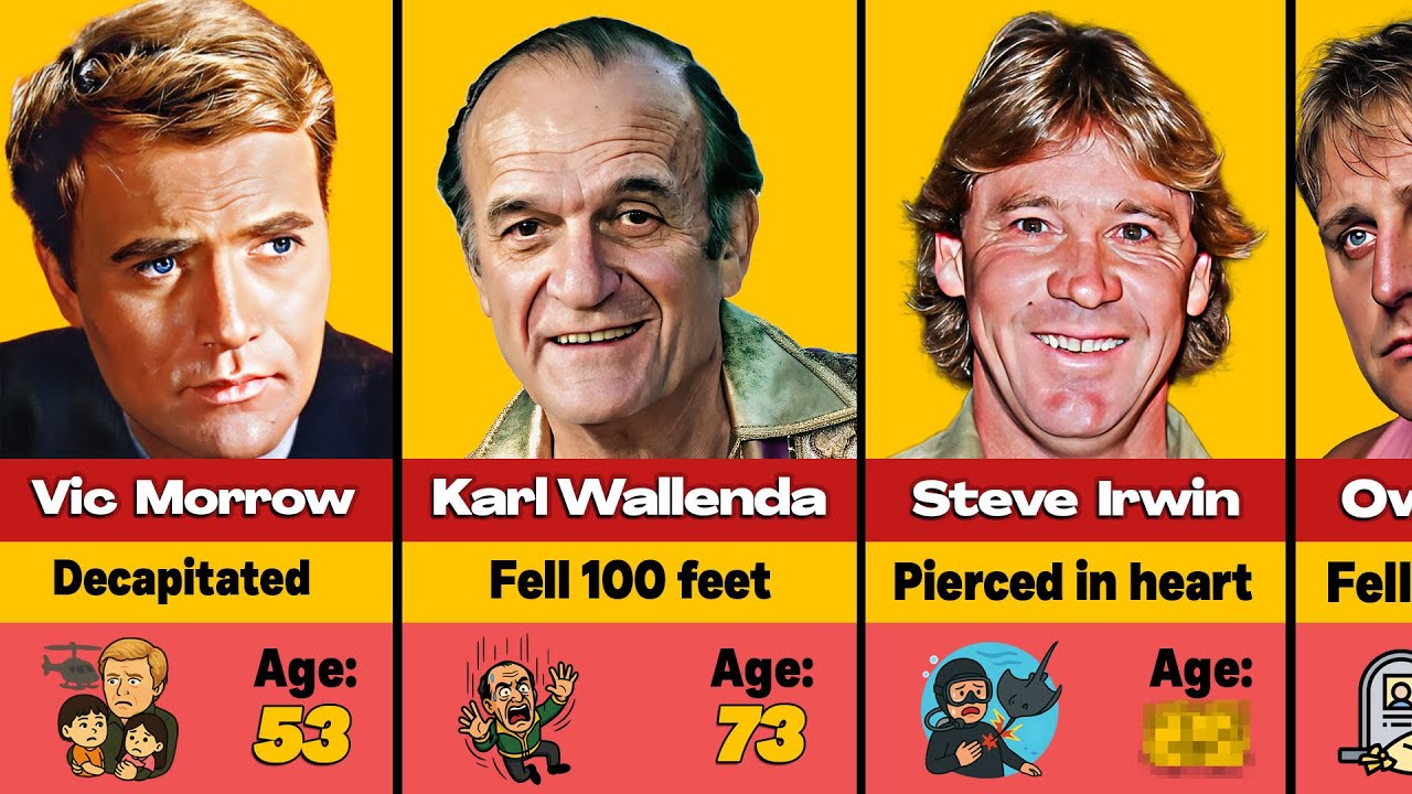 😢 30 Performers And Actors Who Died Live On Stage