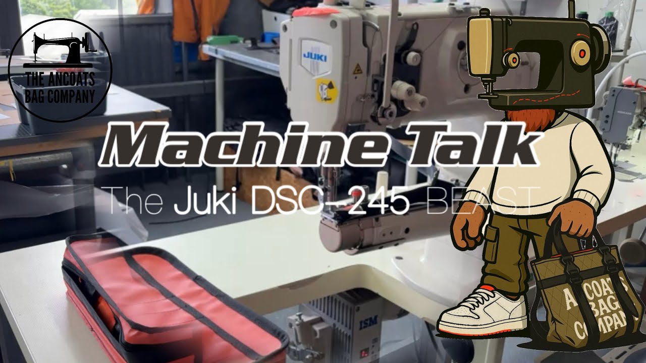 Machine Talk | The Juki DSC245 Syncronised Binder!!!