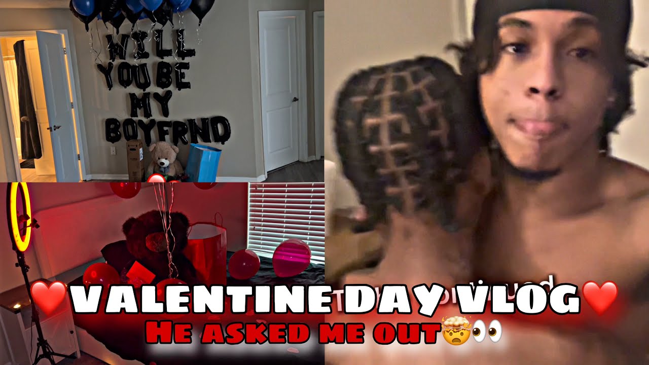 MEET MY VALENTINE👀❤️… HE ASKED ME OUT! 