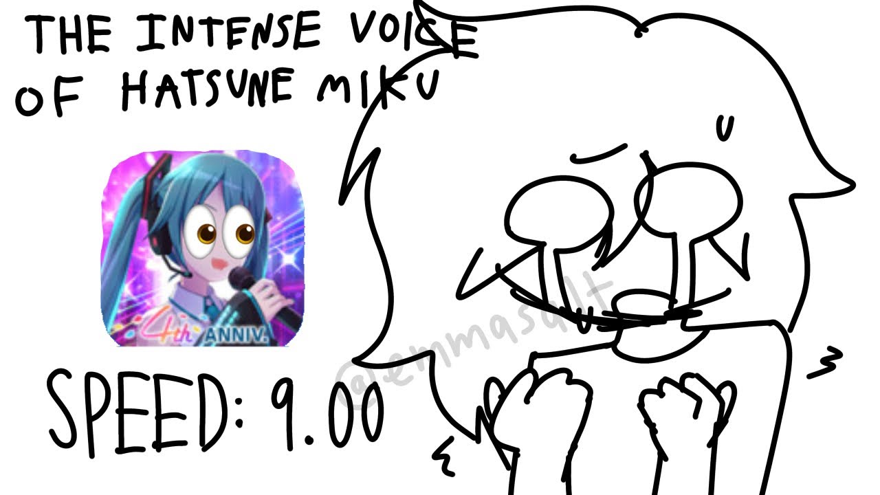 first time trying The Intense Voice of Hatsune Miku 🥹