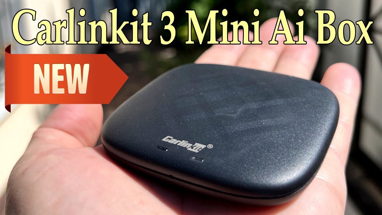 Carlinkit Mini Ai Box БЕСПРОВОДНОЙ CarPlay Android Auto в твой автомобиль