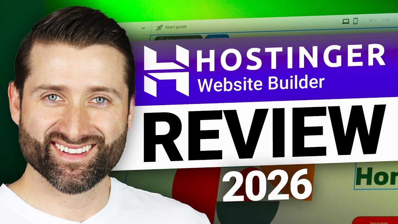 Hostinger Website Builder Review 2026 | Is This the BEST AI Website Builder?