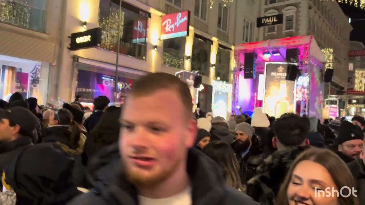 A short video from the New Year atmosphere in Vienna 🇦🇹✨✨