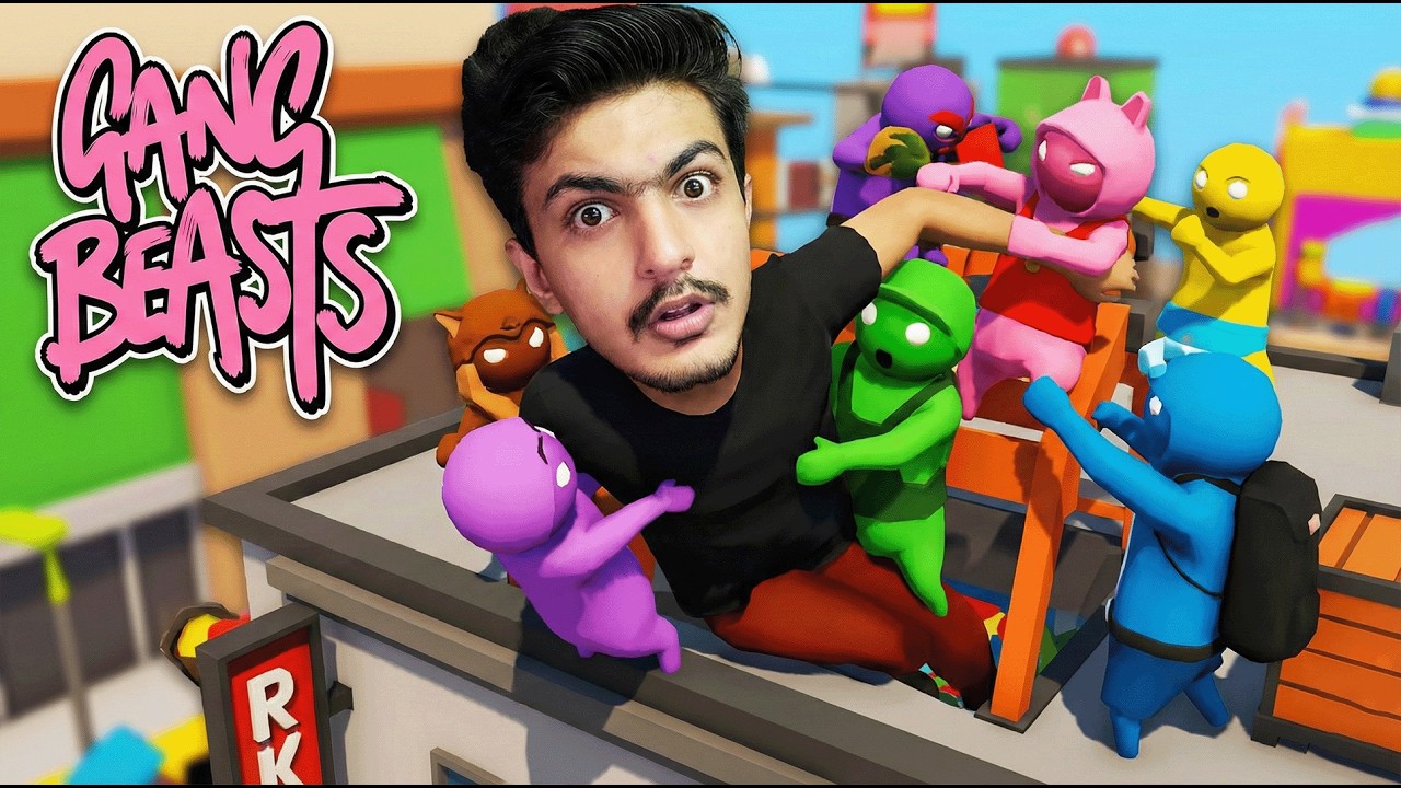 EZ victory ft.@RAGHAVITE  | Gang Beast | ItsMhaa