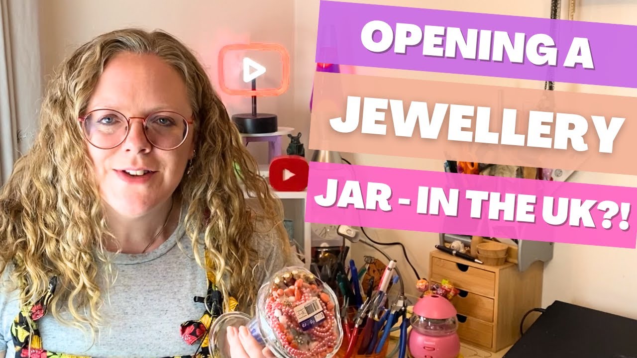 An Actual Jewelry Jar… In The UK??? Open This AND Unbag Four Mystery Jewellery Bags With Me!