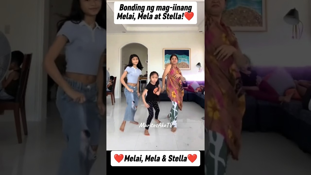 OMG! BONDING NG MAG-IINANG MELAI CANTIVEROS, MELA AT STELLA!❤️ #shorts @MaritesAkoTV
