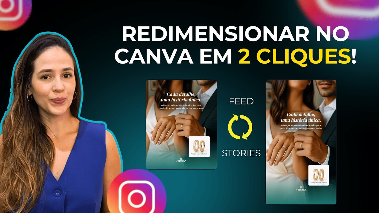 Como redimensionar e adaptar designs do Canva para Stories, Reels e Shorts sem refazer tudo