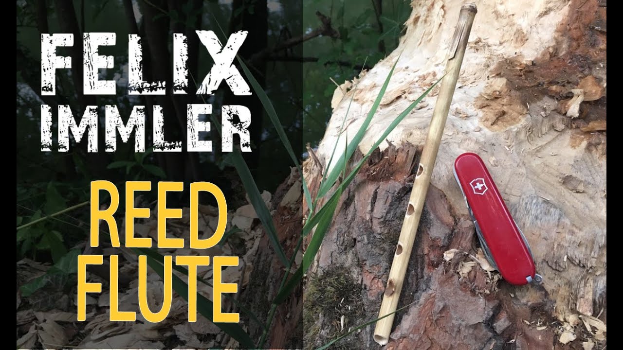 How to carve a Reed Flute - Victorinox Swiss Army Knife Project