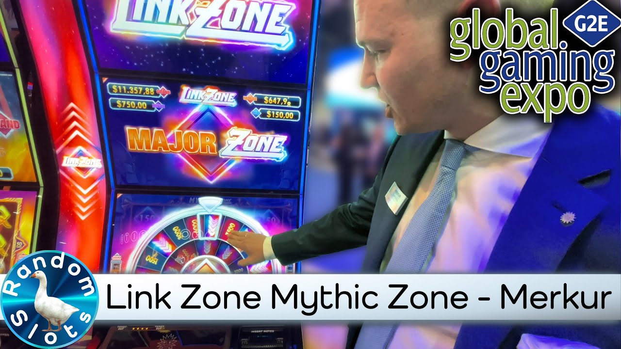 Link Zone Mythic Zone Slot Machine by Merkur at #G2E2022