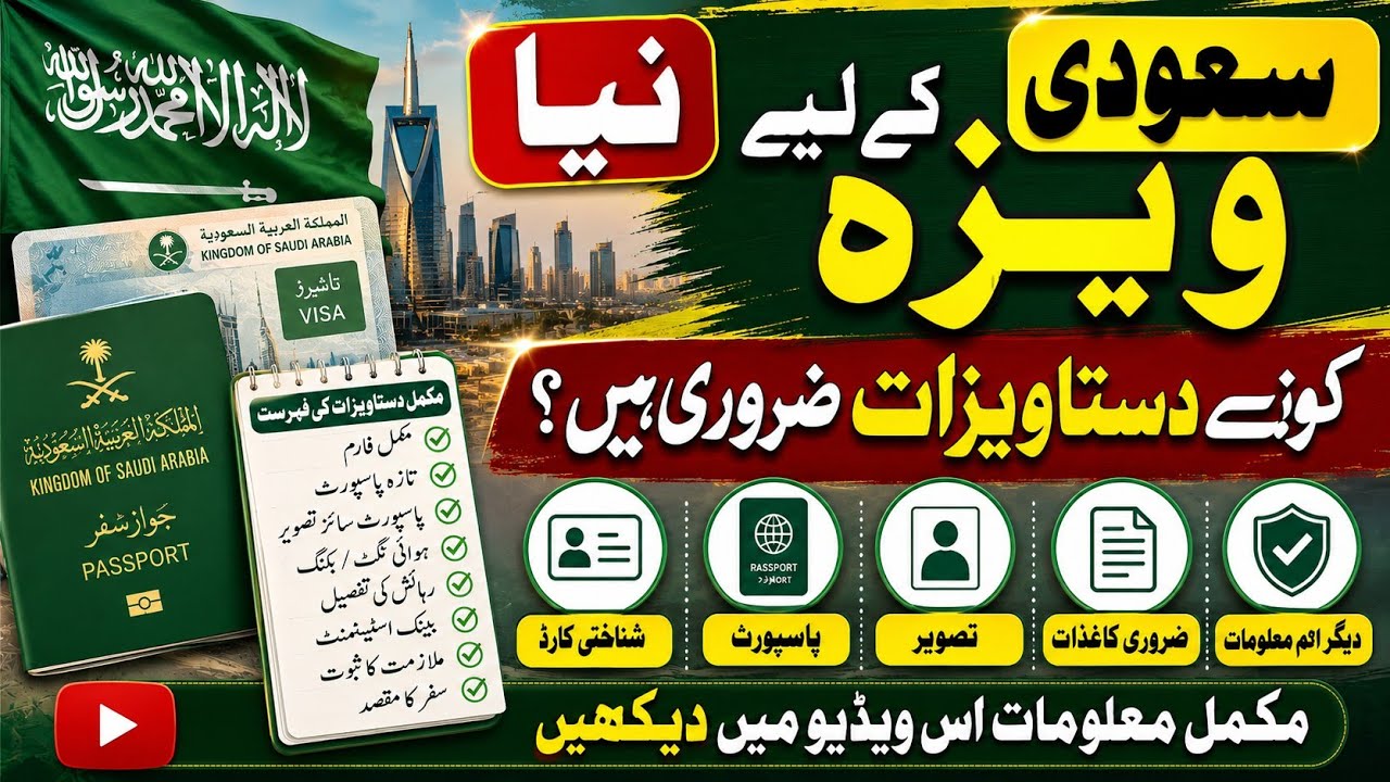 Saudi Visa Stamping: Required Documents | Complete Document List for Saudi Visa