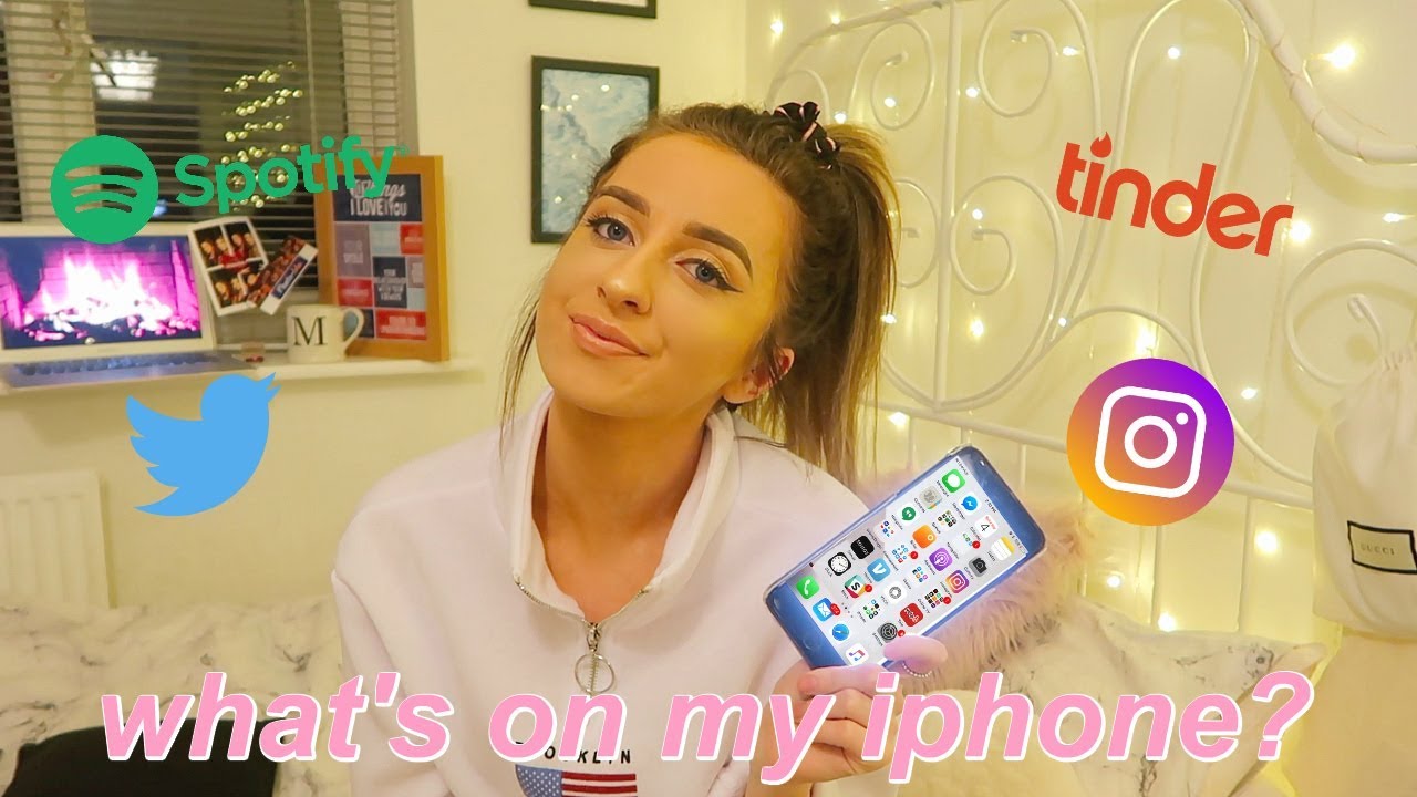 what's on my iphone 8 plus & huge giveaway 2019!