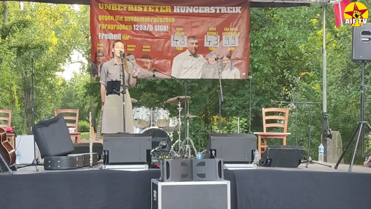 Anti Imperialist Front Participated in the Rally Against 129 Laws in Germany