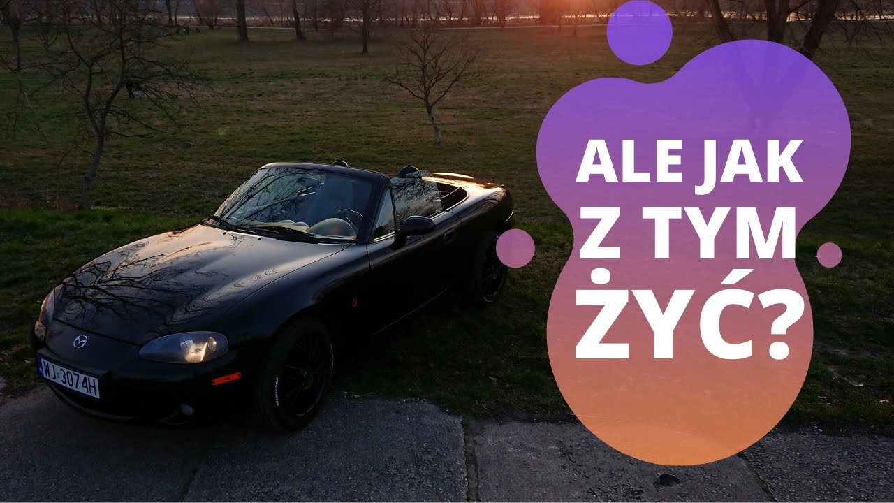 Mazda MX5 na co dzień? Czyli spalanie, kto się zmieści, ile bagażu wejdzie oraz Jinba Ittai