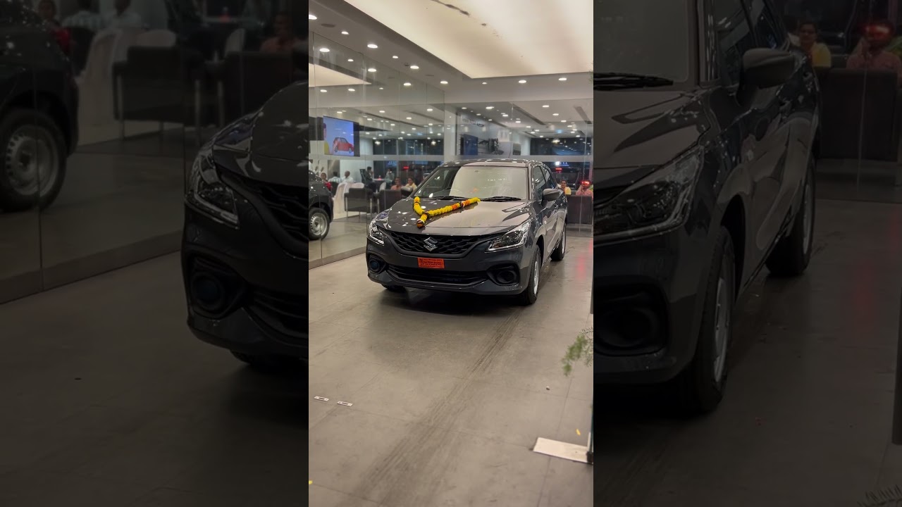 Baleno sigma grey colour option #shorts #marutisuzuki