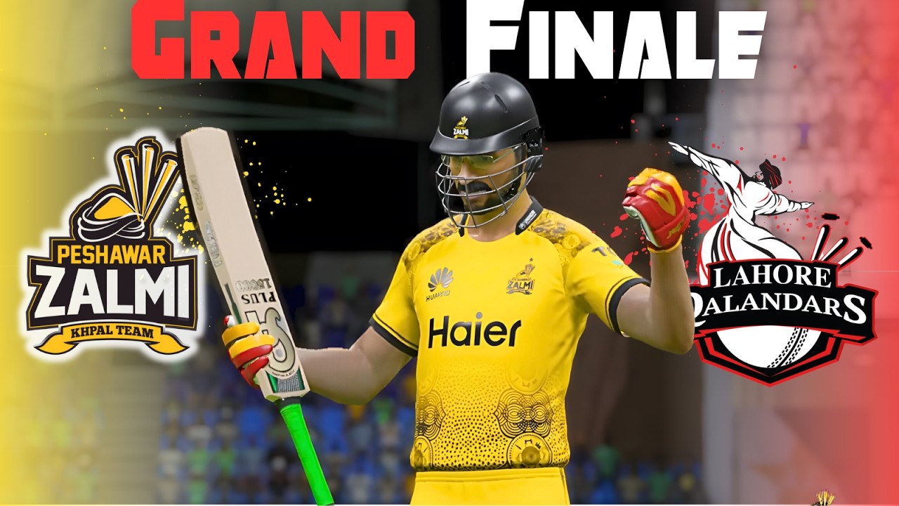Kal ka HERO Aj ka ZERO? 🔥 Peshawar Zalmi vs Lahore Qalandars🔥 💚 Cricket 24 Career Mode 🏏