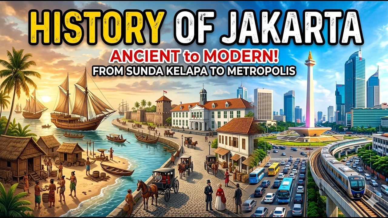 The Untold History of Jakarta: From Ancient Kingdoms to Mega City