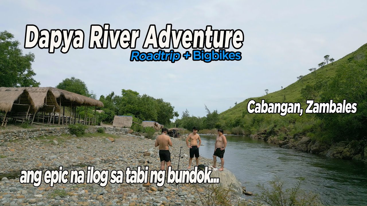 Dapya River, Cabangan Zambales : ANG EPIC NA ILOG SA TABI NG BUNDOK! | Honda CB500x rides