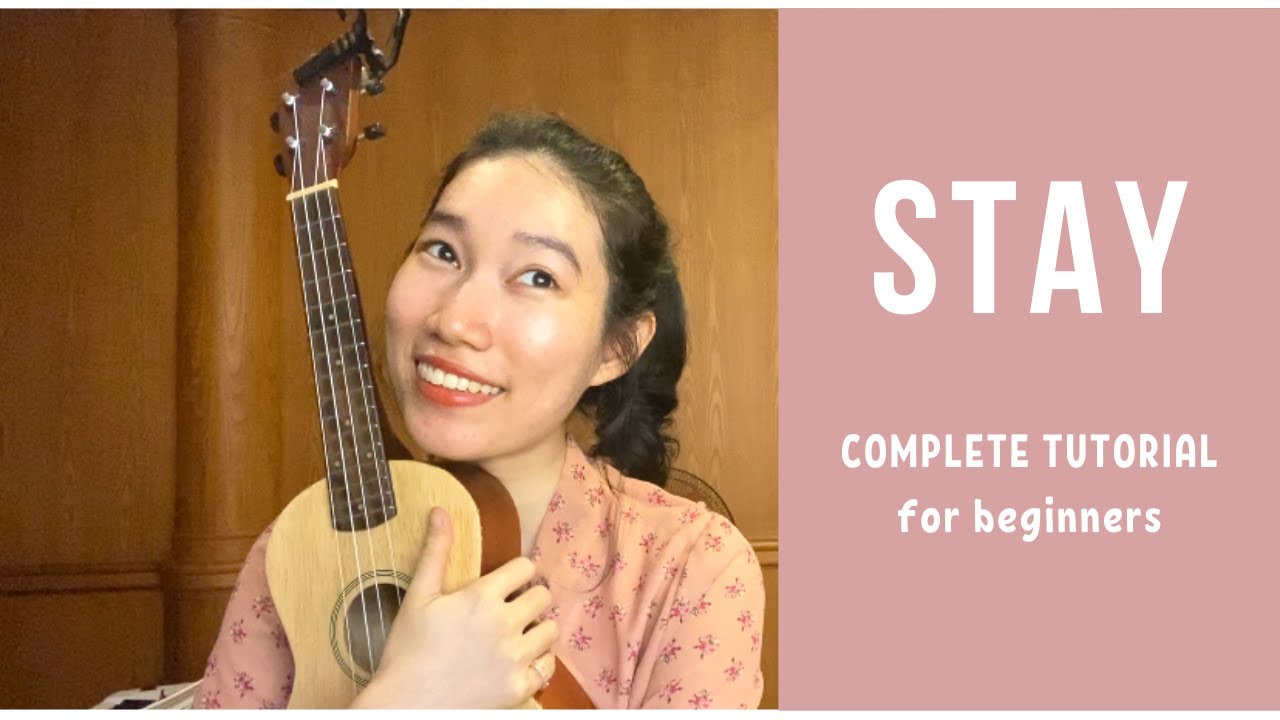 BLACKPINK - STAY (UKULELE TUTORIAL) by Chairia Tandias
