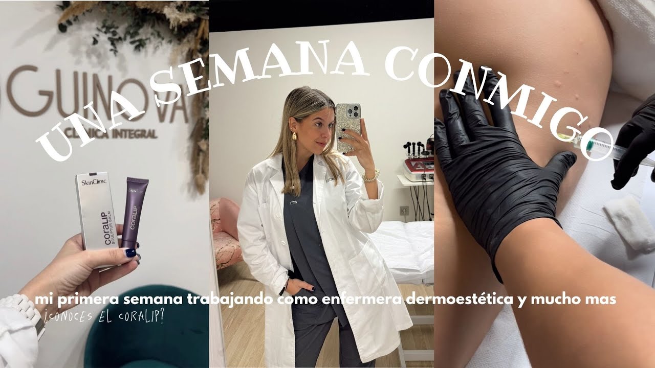 UNA SEMANA CONMIGO-  Primera semana trabajando como enfermera dermoestética y avances del pisito