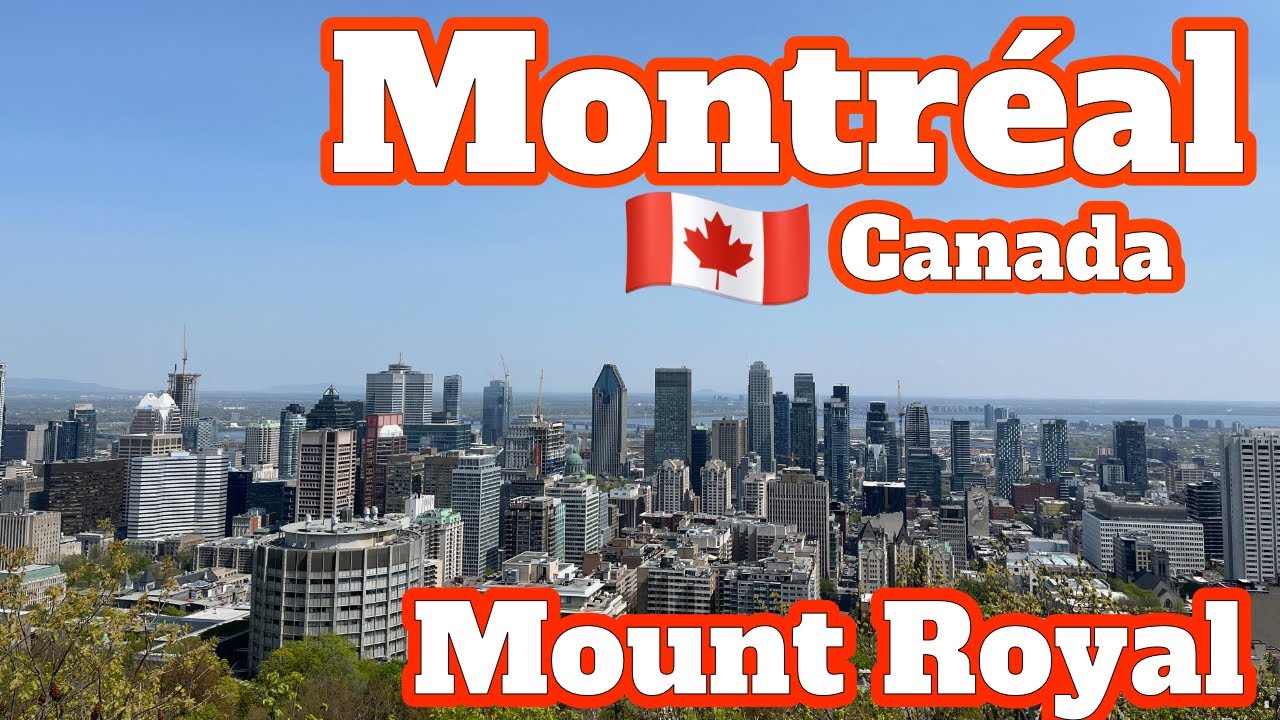 Montréal, Canada 🇨🇦 | Climbing the Mount Royal (Summer) | 4K Walking Tour