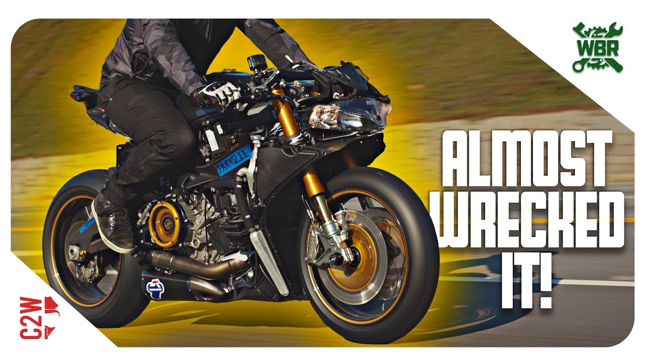 Naked Ducati Panigale Shakedown Run! [Wrecked Bike Rebuild - Ep 27 - 2016 Ducati 959 Panigale]
