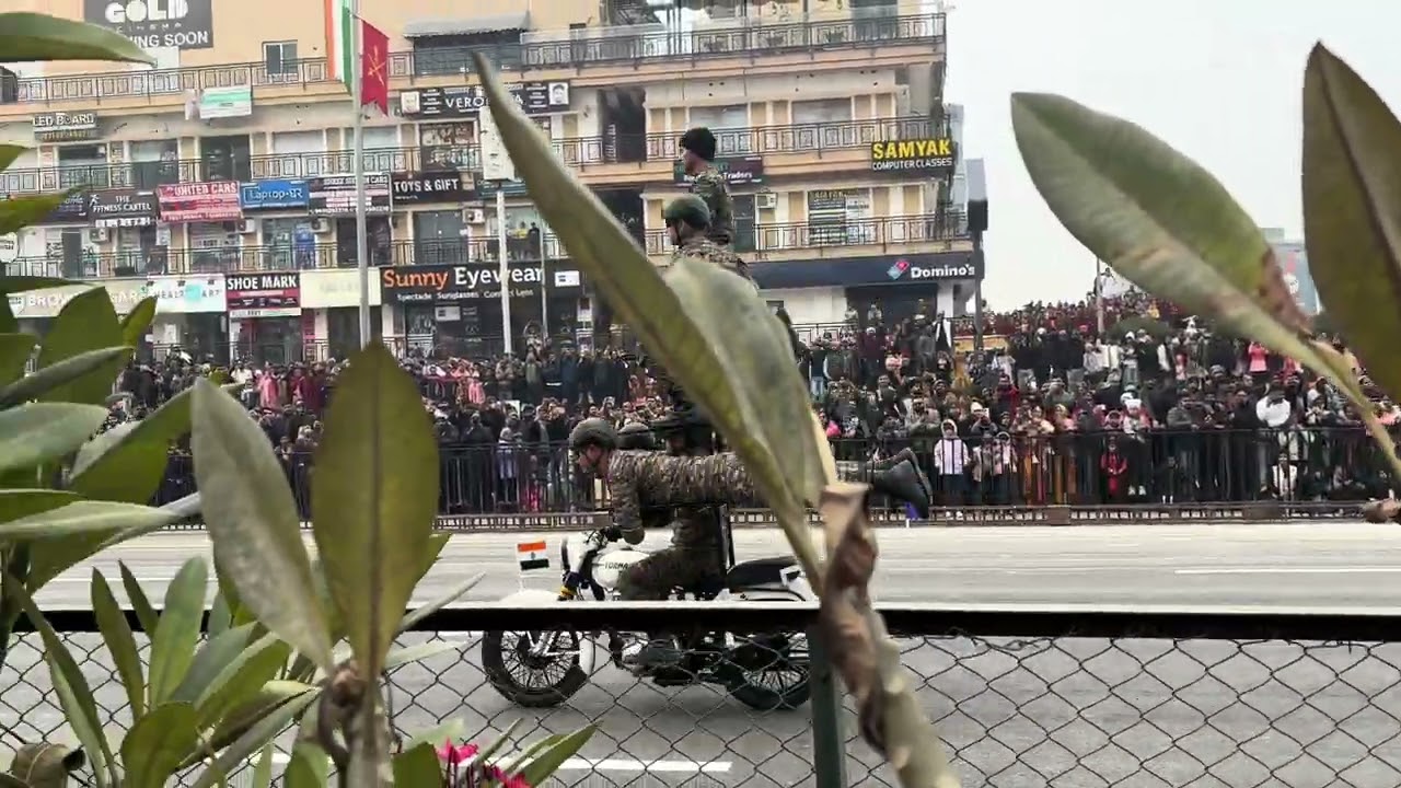 Army Day 2026 Rehearsal | Day 1 | Part 4 the Indian Army Bike Stunt 🇮🇳🔥 | Jaipur – Jagatpura 