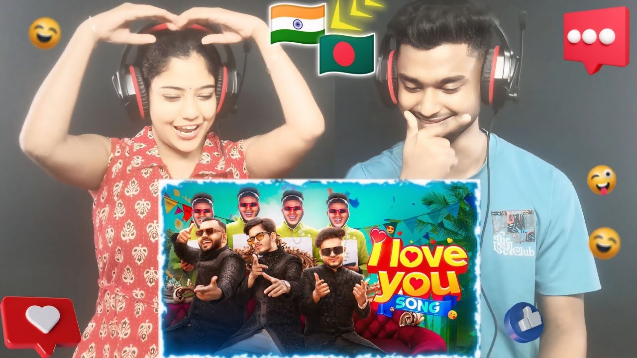 Indian Reaction On | I Love You Song | The Ajaira LTD | Prottoy Heron | Shovon Roy | Ripon Video