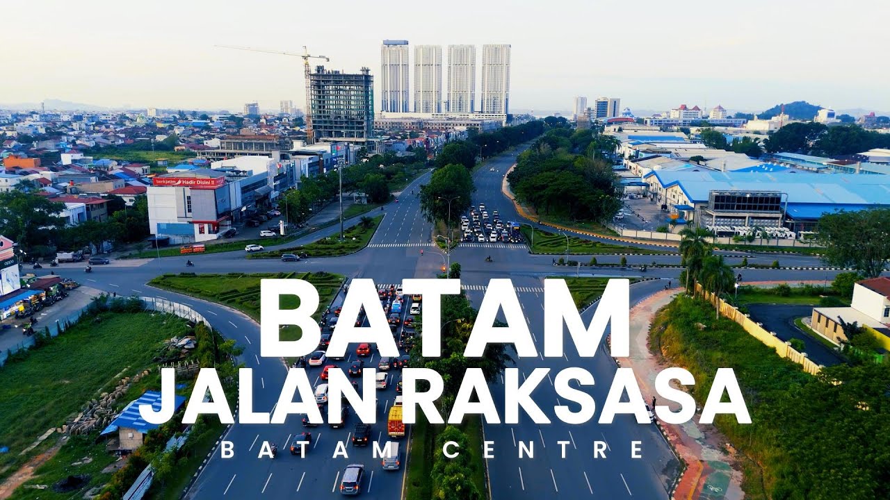 Jalan RAKSASA 10 Lajur di Batam The GIANT 10-Lane Road in Batam!