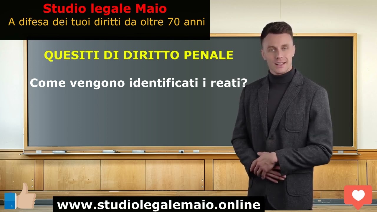 Come vengono identificati i reati?