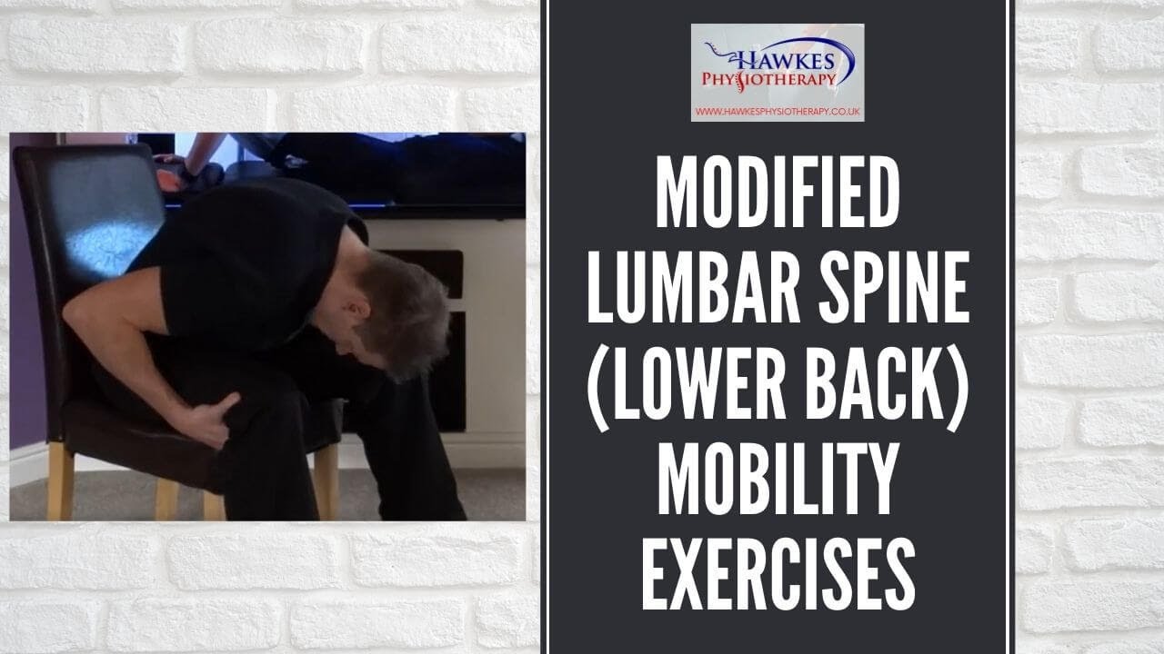 Modified Lumbar spine (Lower Back) mobility exercises: Easier back pain exercises