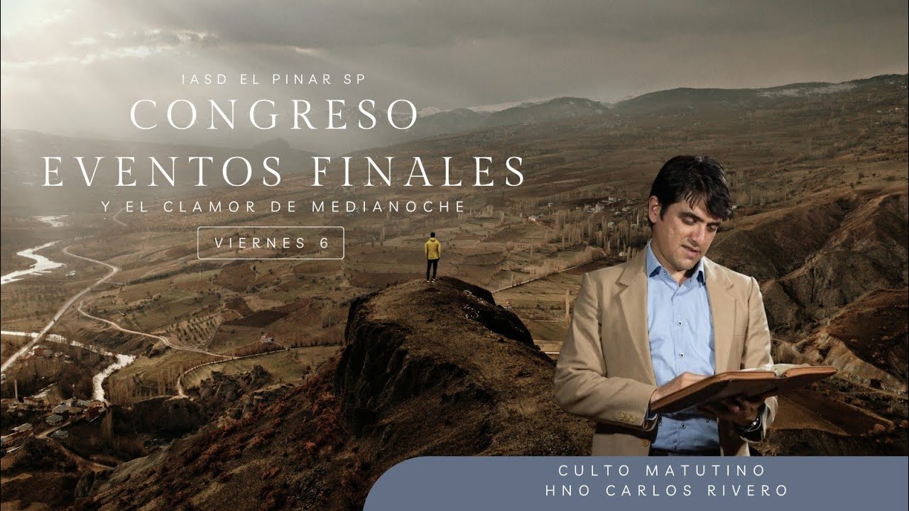culto matutino.   HNO: Carlos Rivero