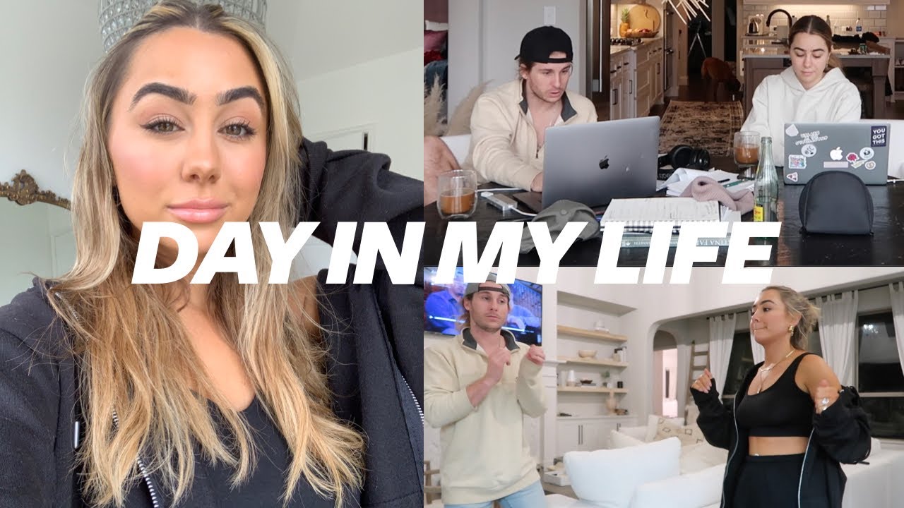 VLOG WEEK 3: Working from home, our first Tik Tok, GRWM! | Julia & Hunter Havens