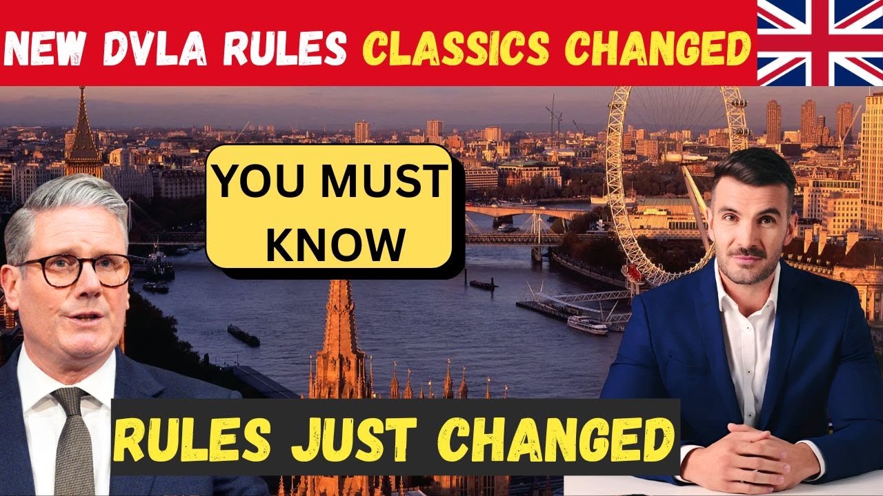 &ldquo;UK DVLA&rsquo;s New Classic Car Rules 2025 &mdash; Shocking Changes Every Driver Must Know&rdquo;