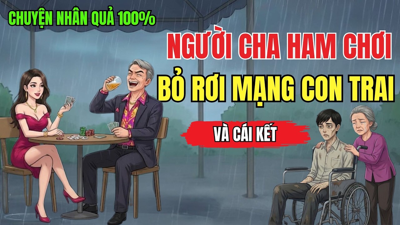 Chuyện Nhân Quả: Người Cha Ham Chơi Một Đêm – Trả Giá Bằng Cả Cuộc Đời Của Con