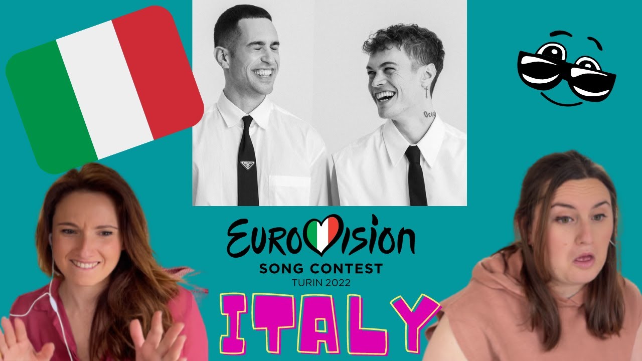ITALY Eurovision 2022 REACTION VIDEO - Brividi by Mahmood & BLANCO