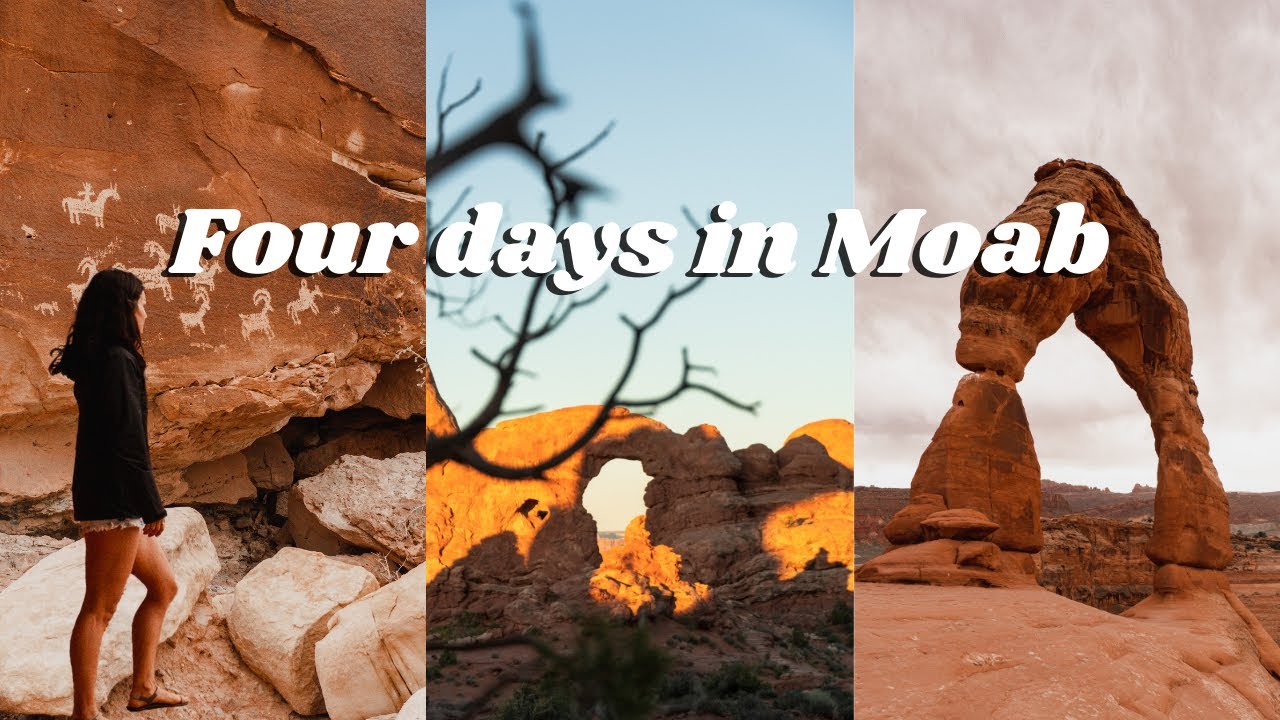 FOUR DAYS IN MOAB // TRAVEL VLOG SPRING 2022