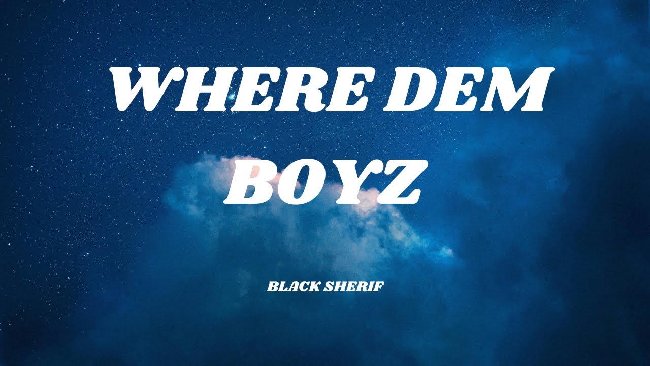 Black sherif 