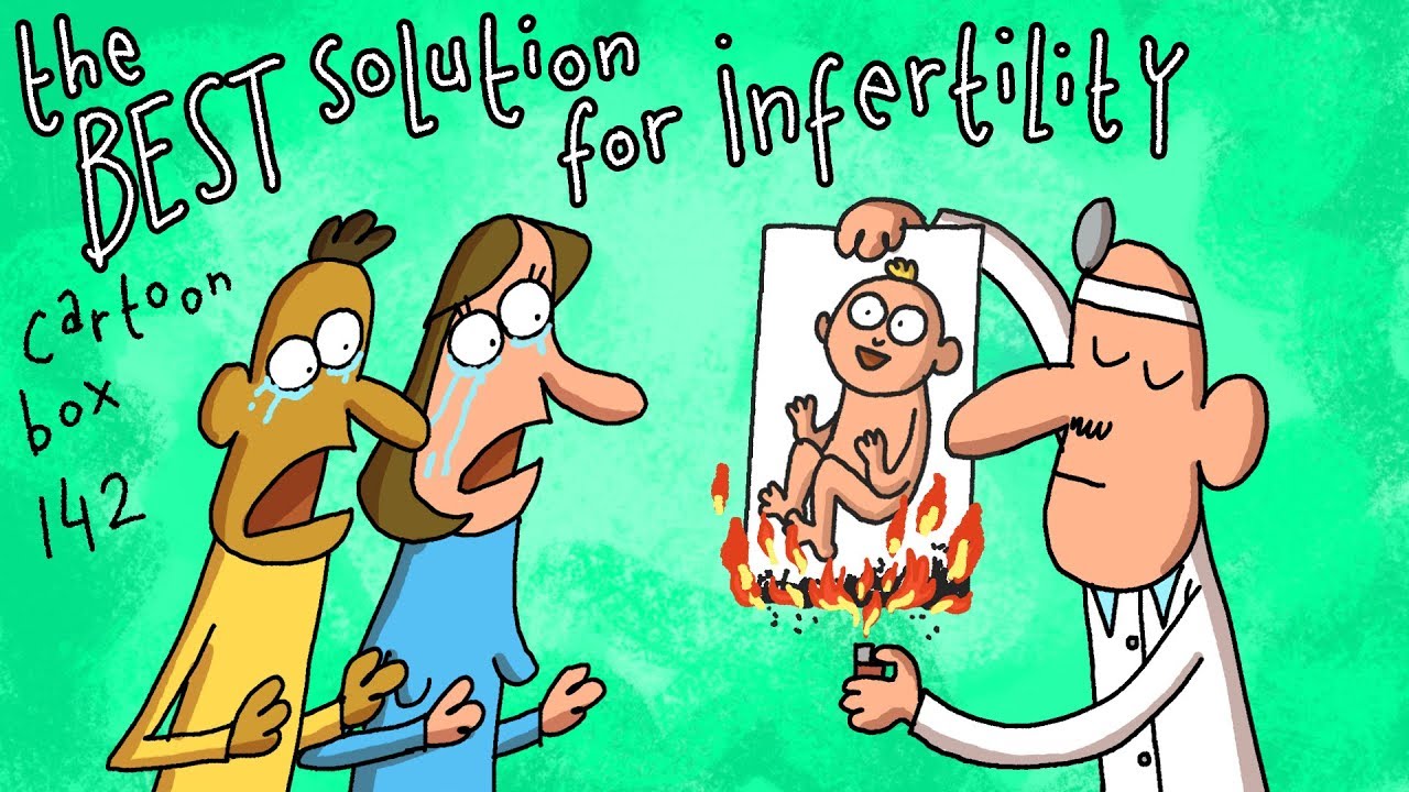 The BEST Solution For Infertility | Cartoon Box 142 | By Frame Order | Funny Pregnant Cartoon