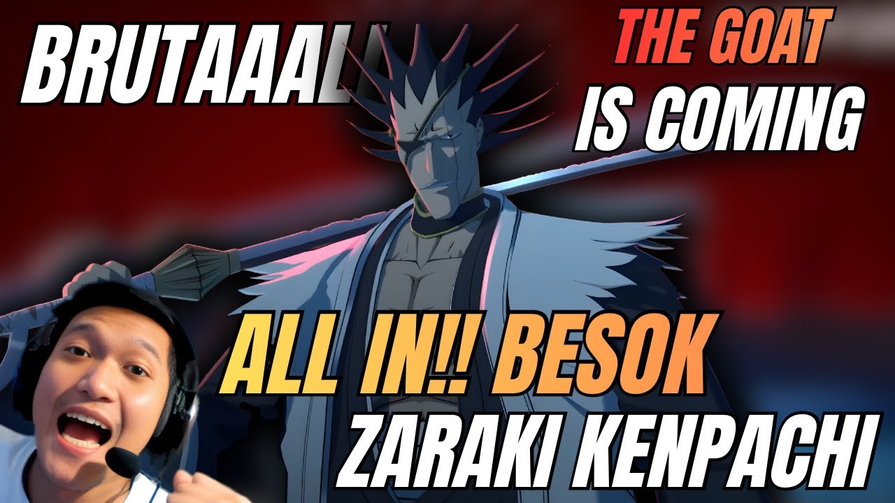 AKHIRNYA BESOK RILIS!! ALL IN KENPACHI SAMPE KERING CHAR BRUTALLL | Bleach Soul Resonance
