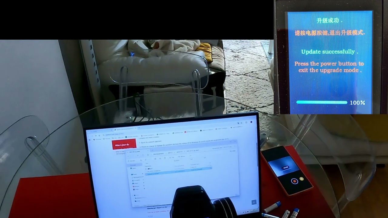 DDF -350 Mise à jour Firmware