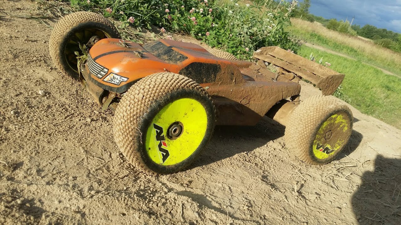 ВРЕМЯ НА ТРЕКЕ ... Mugen MBX7TE 1/8 Electric Truggy, новый рекорд