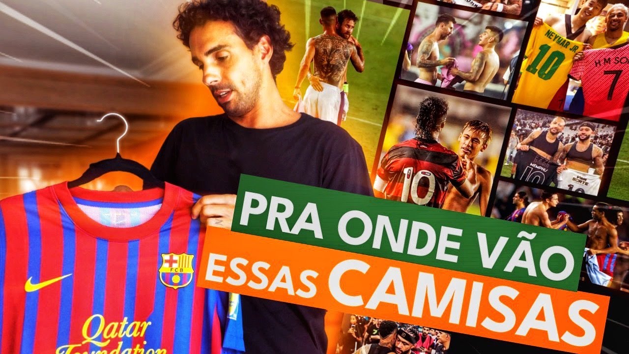 O que os jogadores fazem com as CAMISAS que eles TROCAM?!