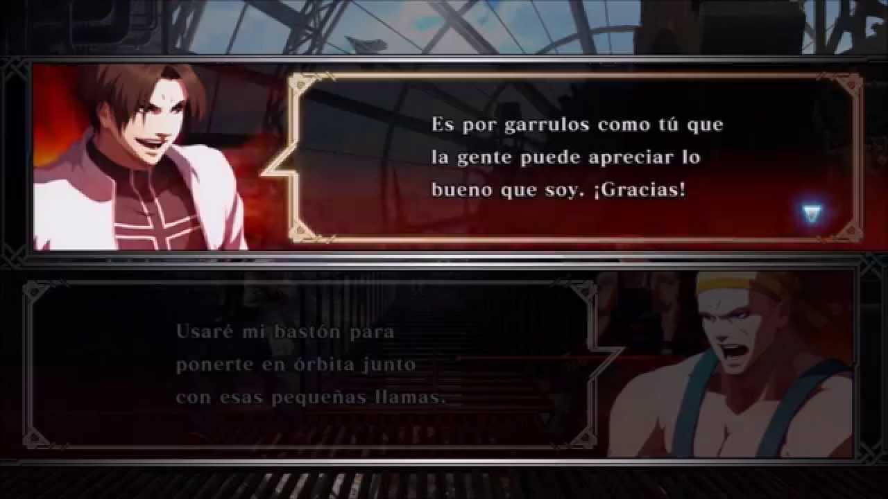 KOF XIII Todo diálogo de Nests Kyo