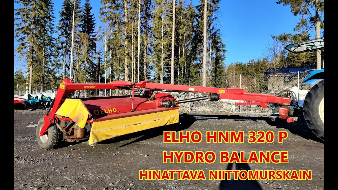 Niittomurskain Elho HNM 320 P Hydro Balance