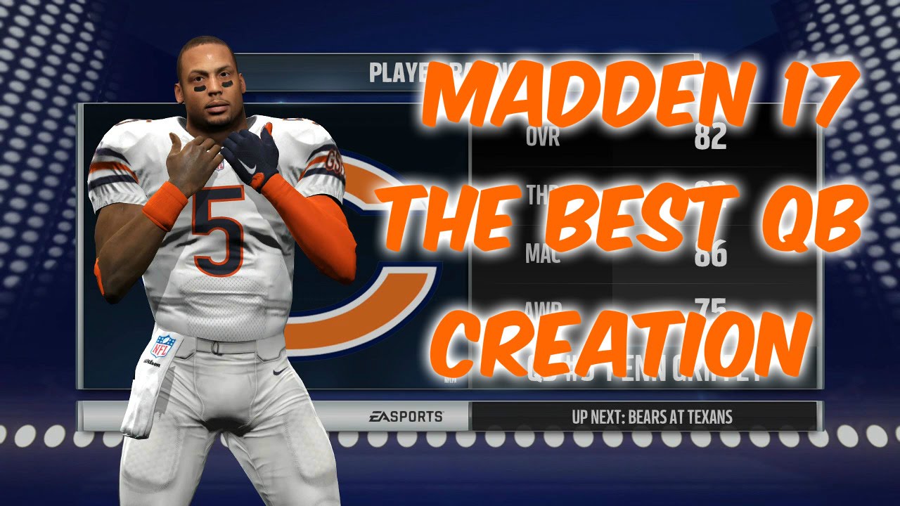 Madden 17 Career Mode Ep. 1 - THE ULTIMATE QB PLAYER CREATION!