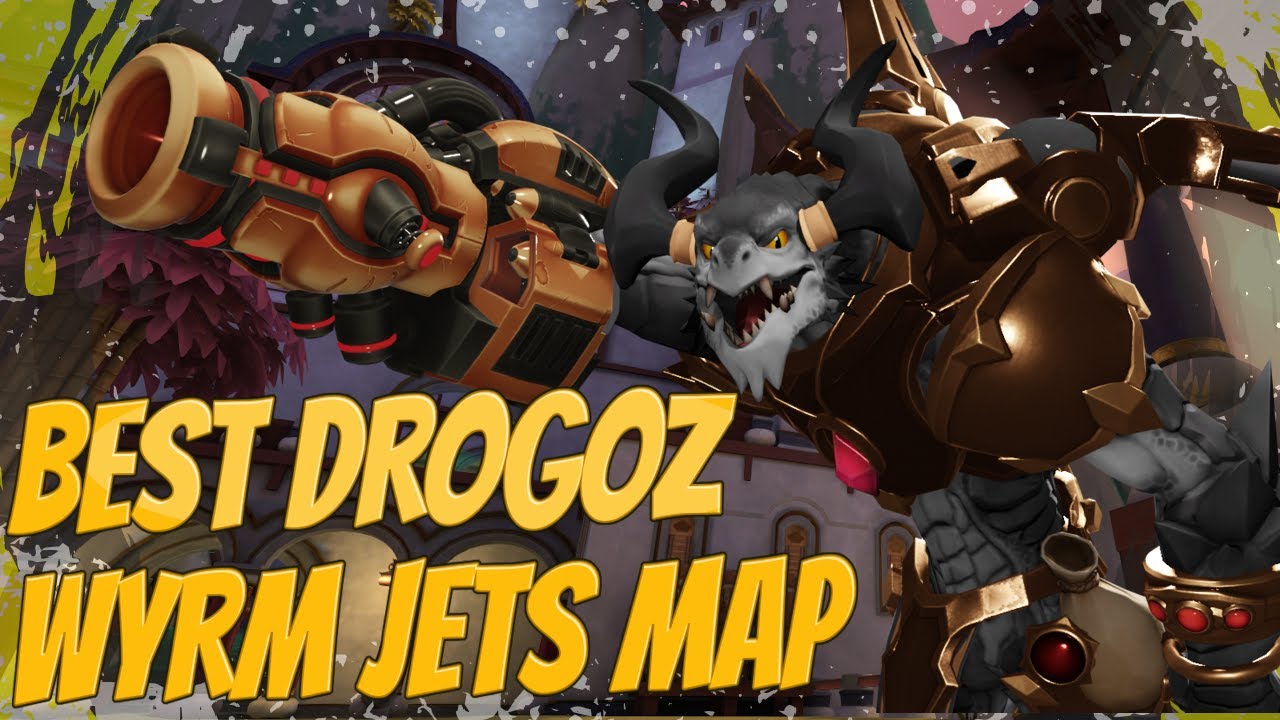 Easily the BEST WYRM Jets map for Drogoz : Paladins Drogoz Gameplay