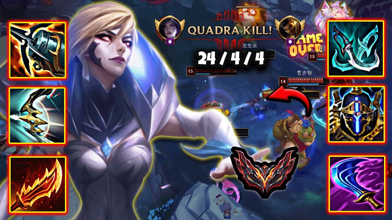 Kaisa vs Zeri ADC ( QuadraKill ) Korea Grandmaster 1127 LP | Patch 25.23