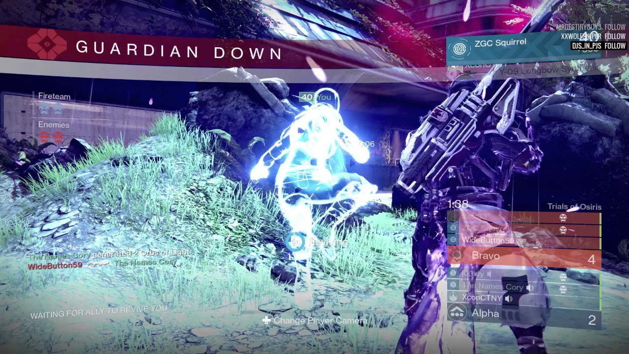 Destiny - Trials of Osiris Playing against KnitehawkHD and ZGC Squirrel