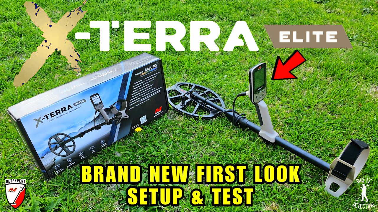 MINELAB X-TERRA ELITE — распаковка и настройка + полевые испытания, первая охота