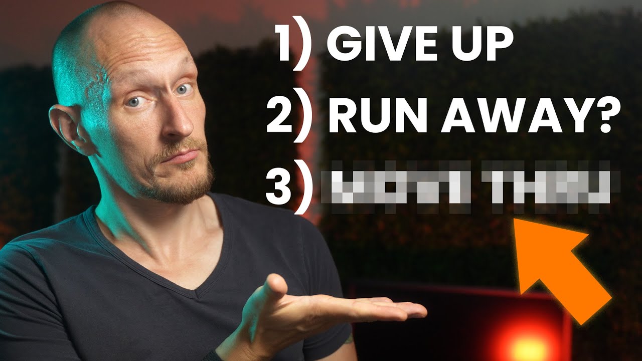 What to do when you get the URGE (you have only 3 choices)